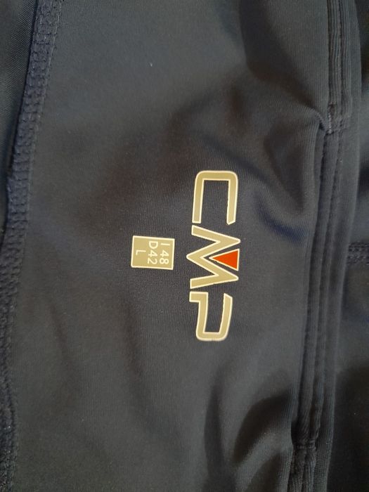 Спортивные леггинсы CMP темно-синие, L
женские цвет чёрный с узором