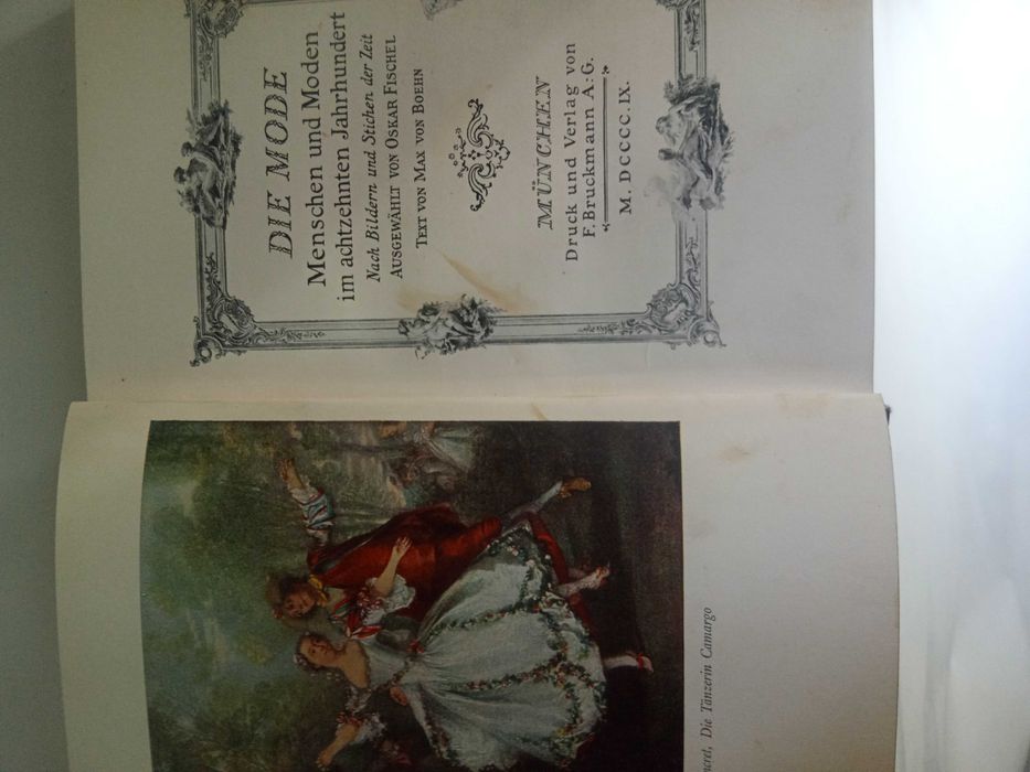 Książka Menschen und Moden im acht zehnten Jahrhundert