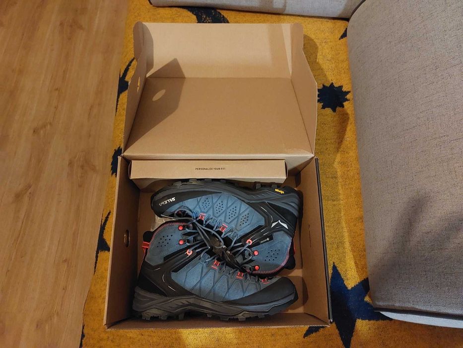 Damskie Buty Trekkingowe Salewa Ws Alp Trainer 2 MID GTX - java blue