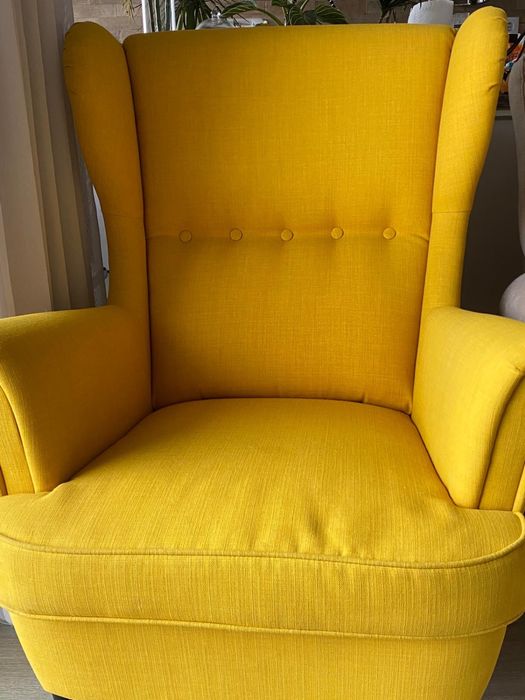 Cadeirão poltrona Amarelo Ikea