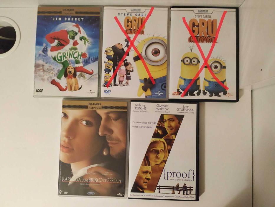Filmes - DVDs (drama, ação, comédia, animação, óscares)