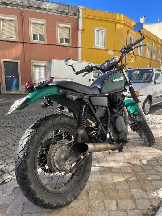 Suzuki GN 250cc scrambler