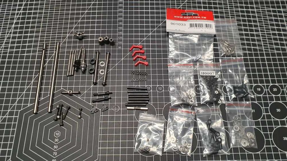TSH Gaui X3 Kit + części (Śmigłowiec Helikopter RC)