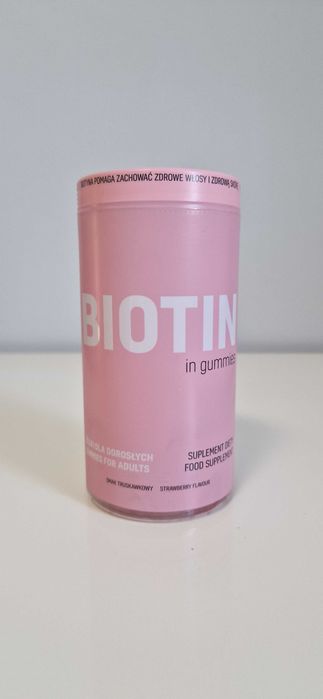 Noble Health Biotyna w żelkach, 180 g