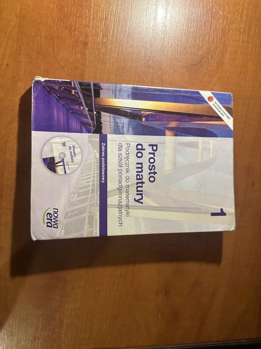 Prosto do matury 1 matematyka + CD
