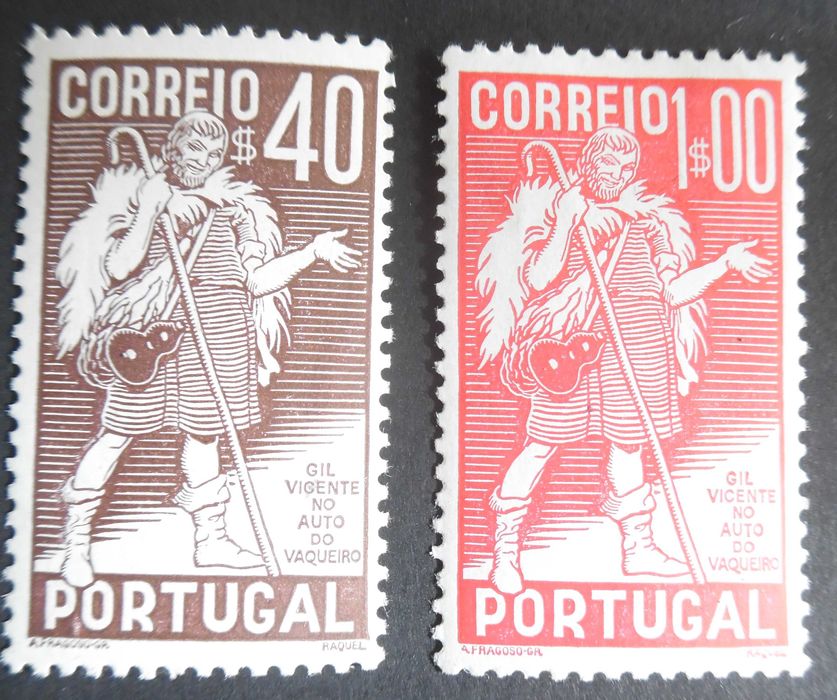 Selos Portugal 1937- Gil Vicente NOVOS série completa