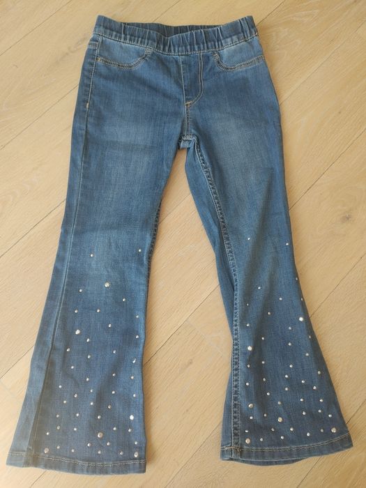 Zdobione jegginsy H&M 110