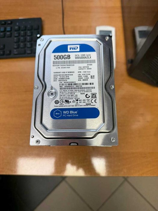 10 Szt dysków HDD 500Gb Hitachi/WD sprawne