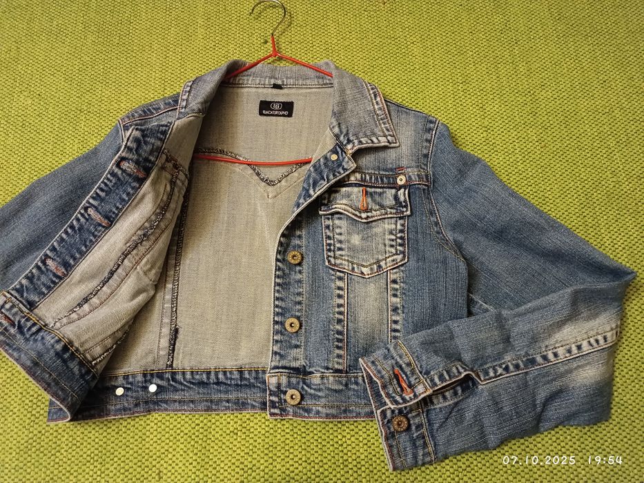 Jaqueta jeans feminina