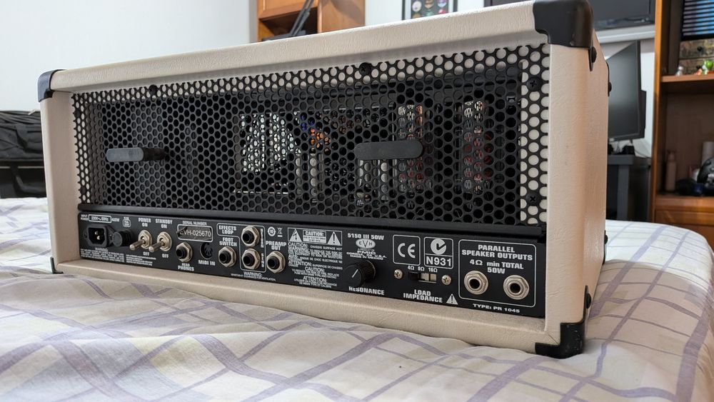 EVH 5150 III 50w 6L6 c/ hardcase custom + footswitch Original