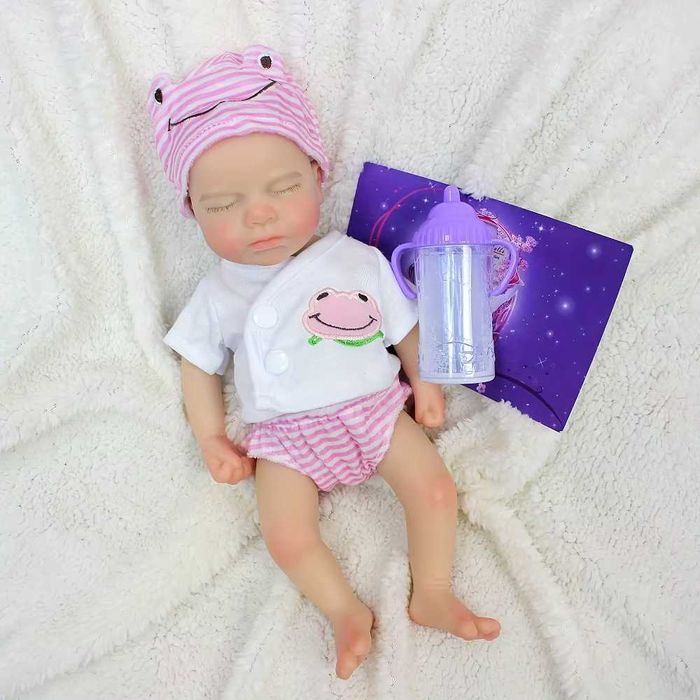 LALA typ reborn w SUPER CENIE - dziewczynka w różowym ubranku