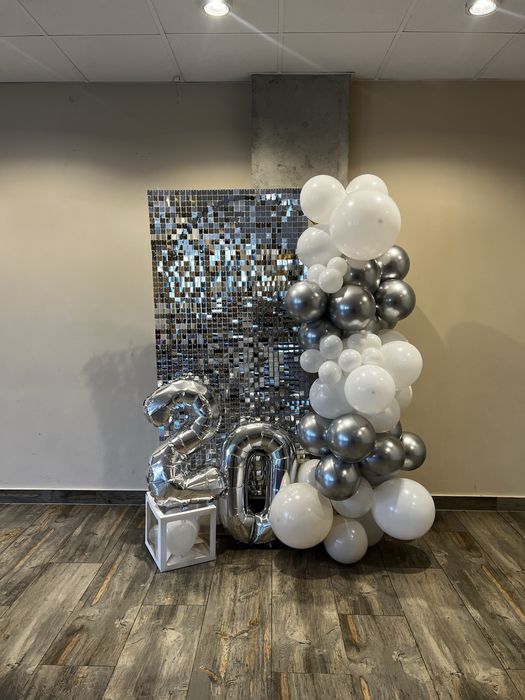Ścianka balonowa, dekoracje |Wesele |Urodziny |Chrzciny, |Komunia