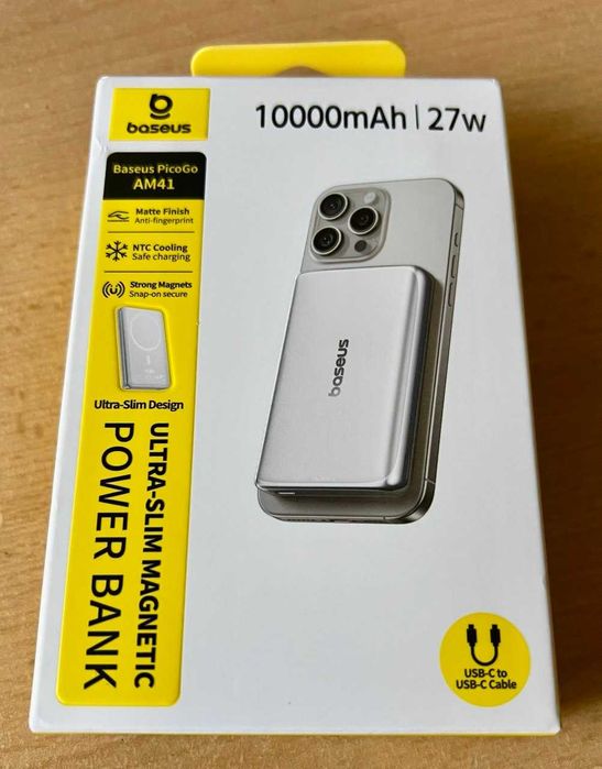 Повербанк Baseus PicoGo AM41 10000mAh 27W