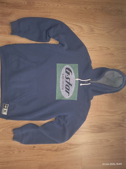 Bluza vintage kangurka z kapturem G-Star Raw Xl