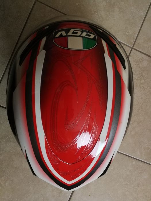 Kask motocyklowy AGV Stealth roz. M z pokrowcem