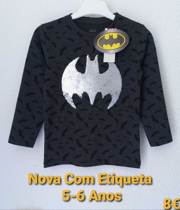Roupas 5-6 Menino, Minecraft, Batman Etc