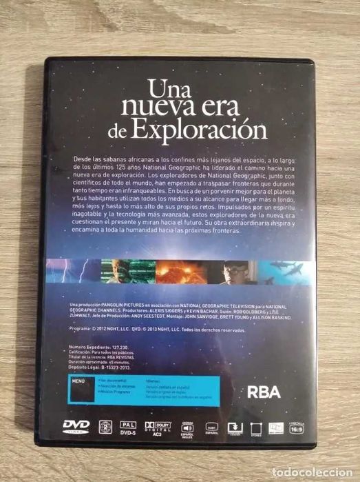 Una nueva era de Exploracion.Hiszpański.National Geographic.DVD.