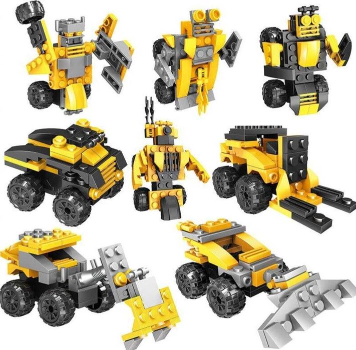 Klocki Great Friend - Creator 2w1 BULLDOZER