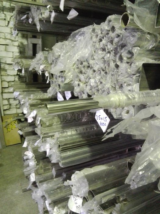 Труба нержавійка зеркальна