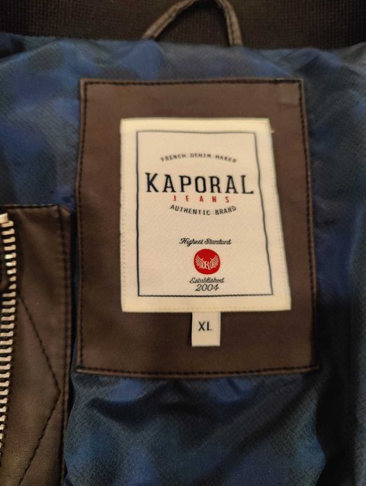 Casaco Kaporal em ecopele tam. XL