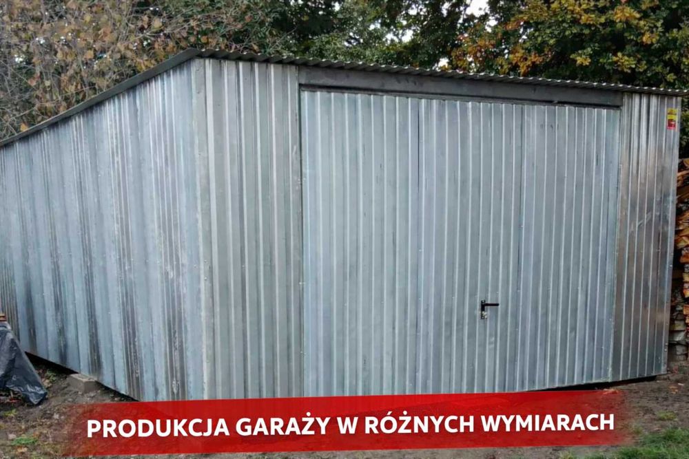 Garaż blaszany 3x5 II gatunek KUTNO