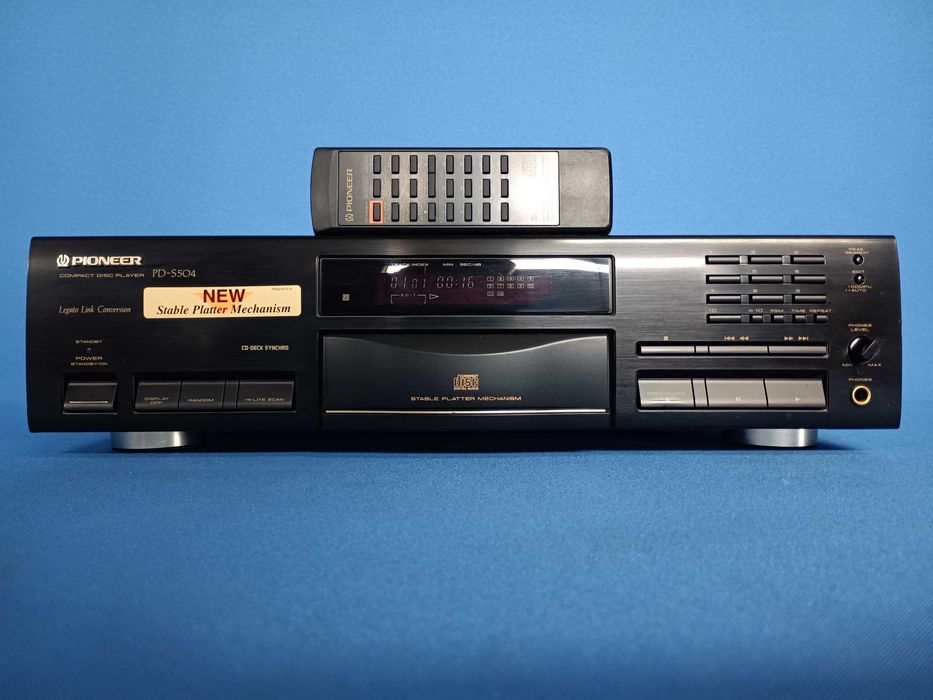 leitor de cds PIONEER PD-S504 c/comando