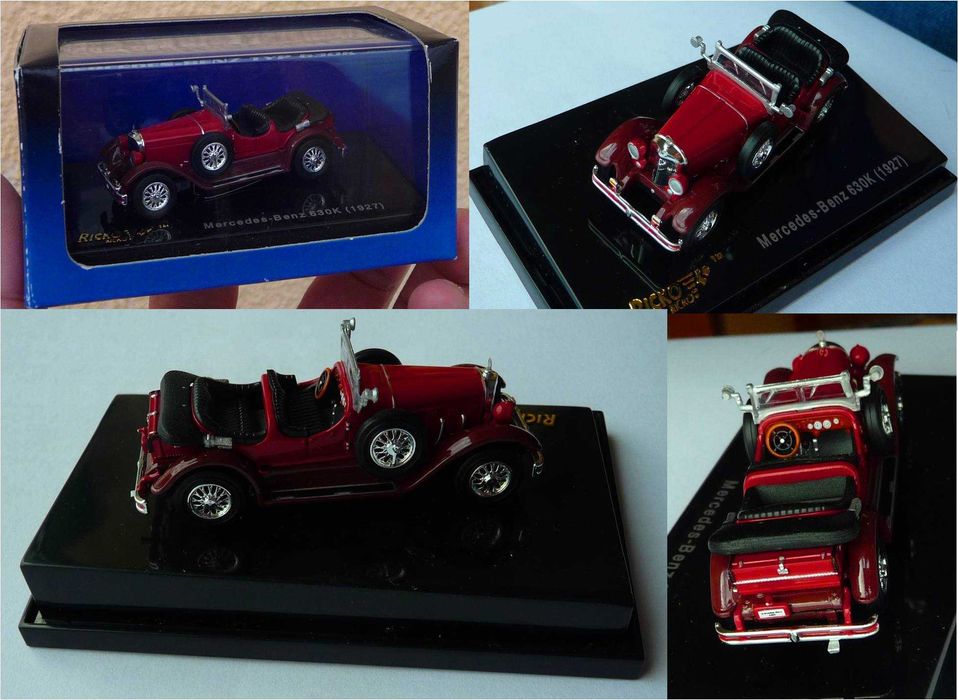 Excelente Miniatura Mercedes escala 1:87 RICKO HO