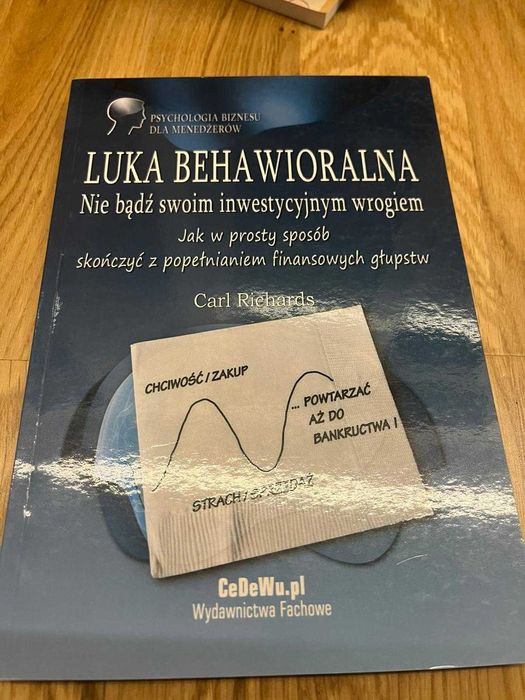 Carl Richards: Luka Behawioralna  Nie bądź swoim inwestycyjnym wrogiem