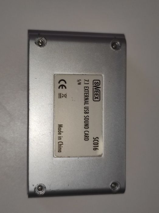 Sweex USB External Sound Card 7.1
