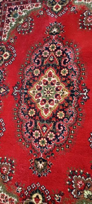 Шерстяной ковер 200×137 см | плотный, тёплый | классика