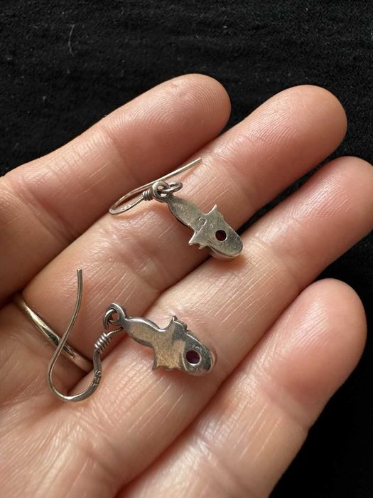 Kolczyki srebro 925 Ametyst