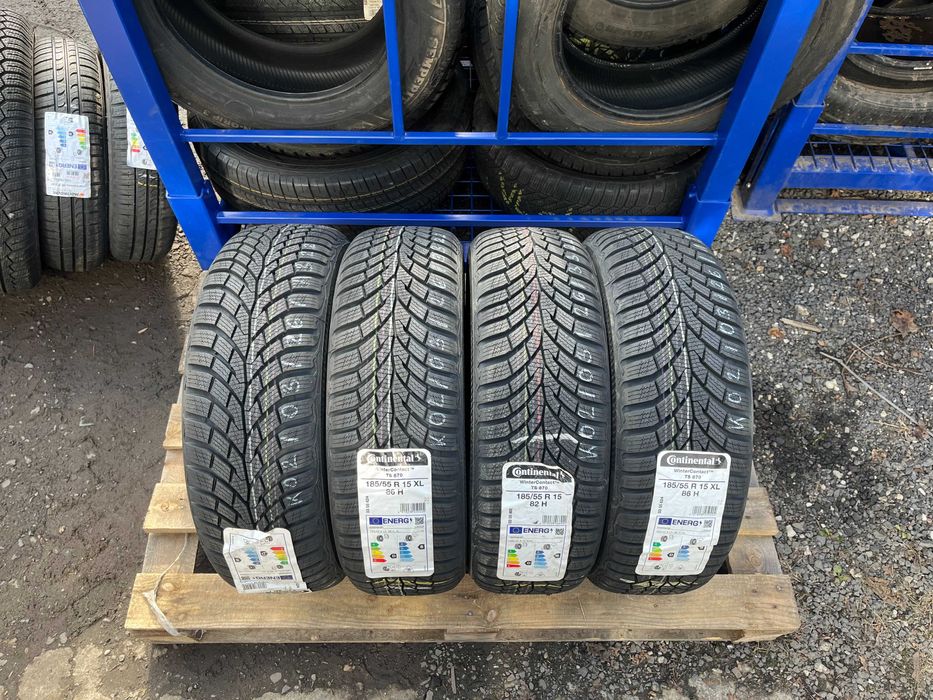 4 opony 185/55R15 Continental Winter Contact TS 870