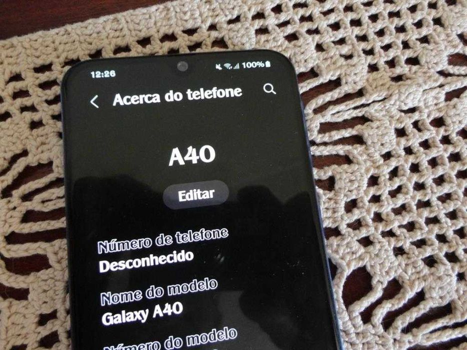 Samsung Galaxy A40 (azul)