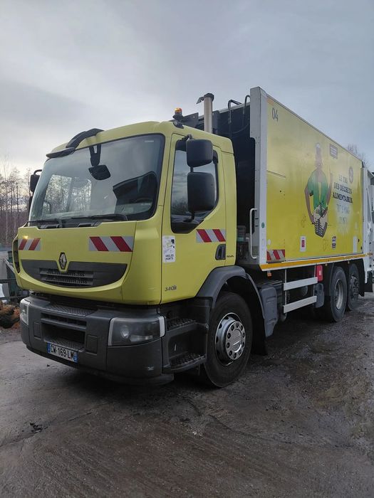 Renault Premium 340 DXI Śmieciarka SEMAT  Renault Premium 340Dci Śmieciarka SEMAT maly przebieg super stan