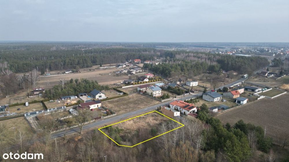 Działka budowlana w Przesiadłowie