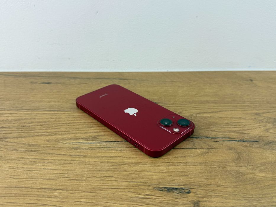 1476. Telefon Iphone 13 mini 128GB Czerwony, komplet, 90% bat.  Zadbany