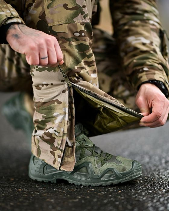 Комплект форми мультикам тактичний куртка та штани водовідштовхувальні