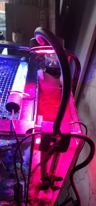 Luminária para aquário marinho ou água doce, plantas, refúgio 18W