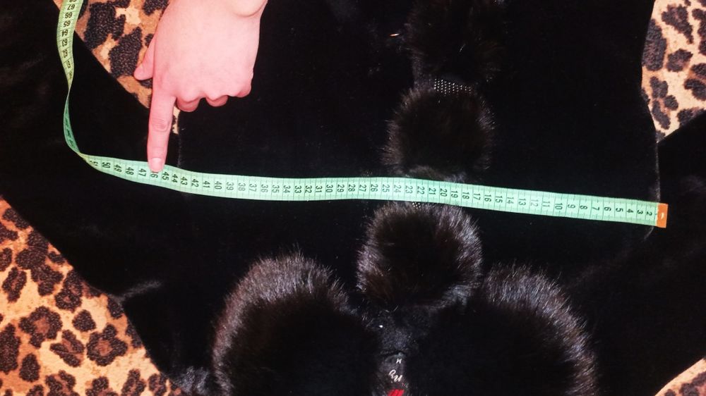 Тепла шубка з кролика