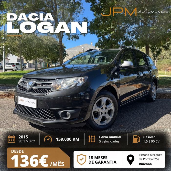 Dacia Logan MCV 1.5 DCi - 159.000KM - 18 Meses de Garantia