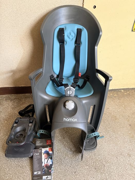 Fotelik rowerowy Hamax Chill na bagażnik