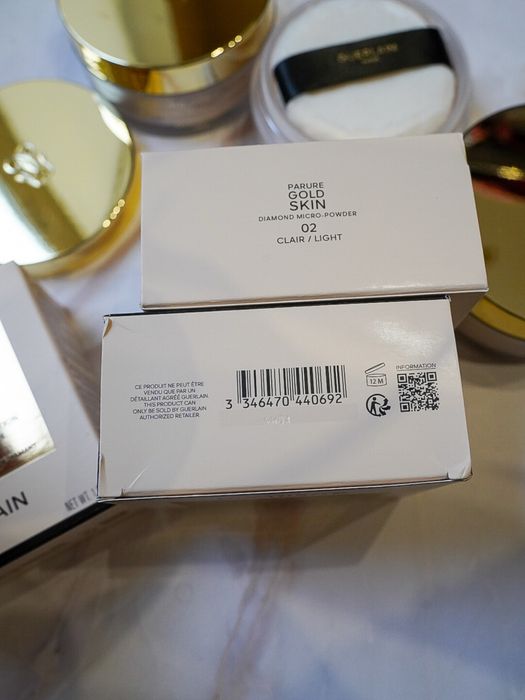 Пудра Guerlain Parure Gold Skin Diamond Micro-Powder