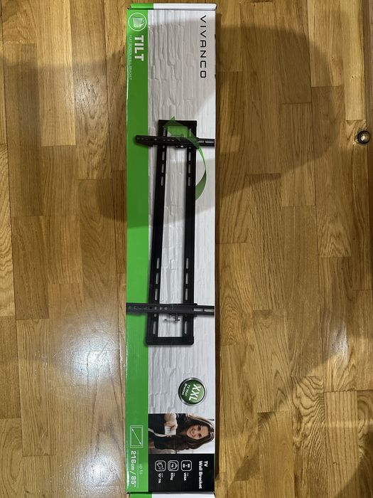 Suporte TV VIVANCO 42”–90” até 65 kg – NOVO SELADO