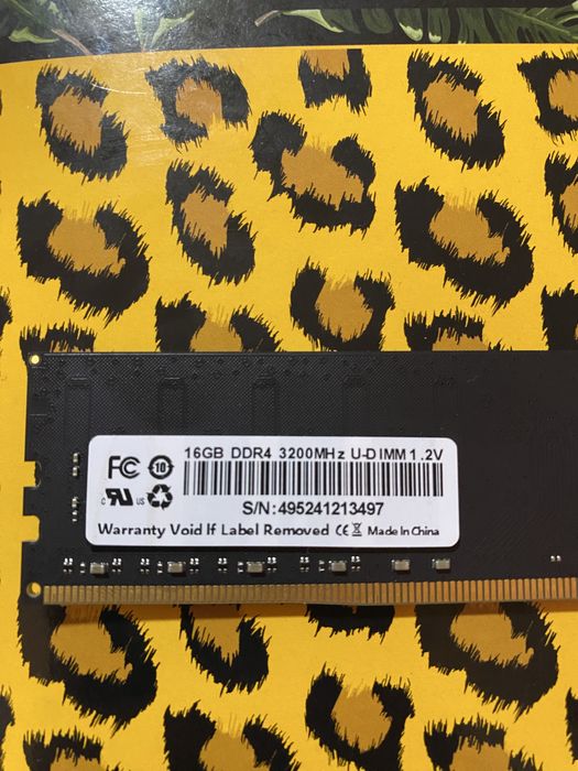 Оперативна память DDR 4 32 GB 3200