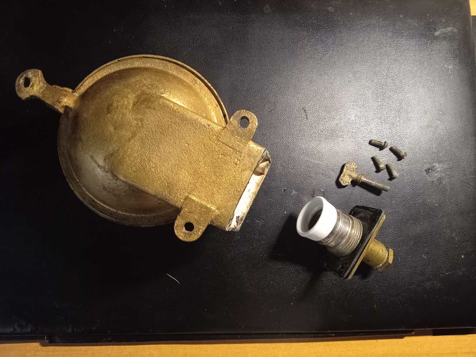 Luminária naval de bronze