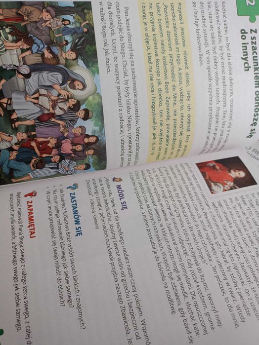 Podręcznik do religii Miejsca pełne BOGActw klasa 4