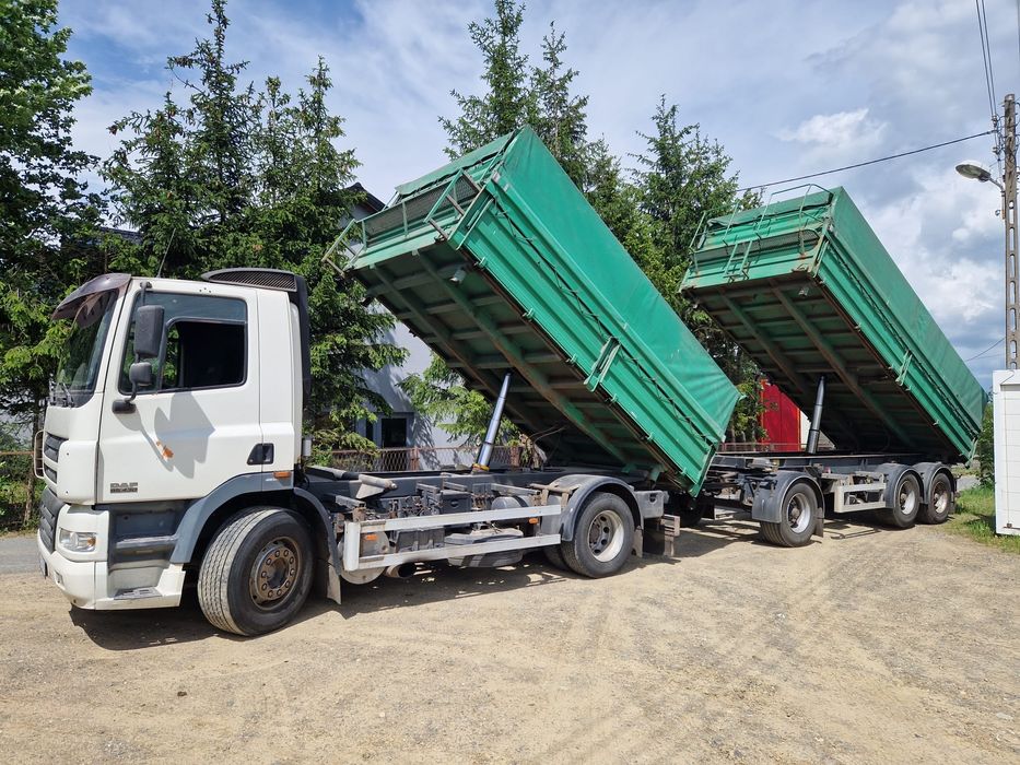 Zabudowa do zboża kipper wywrotka  przyczepy miller skrzynia bss