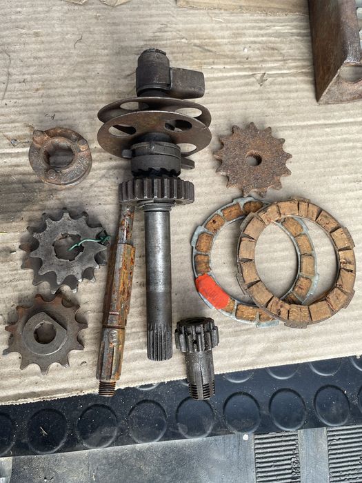 Komar Romet 017 wałek tryby 50t1 ogar 200 019