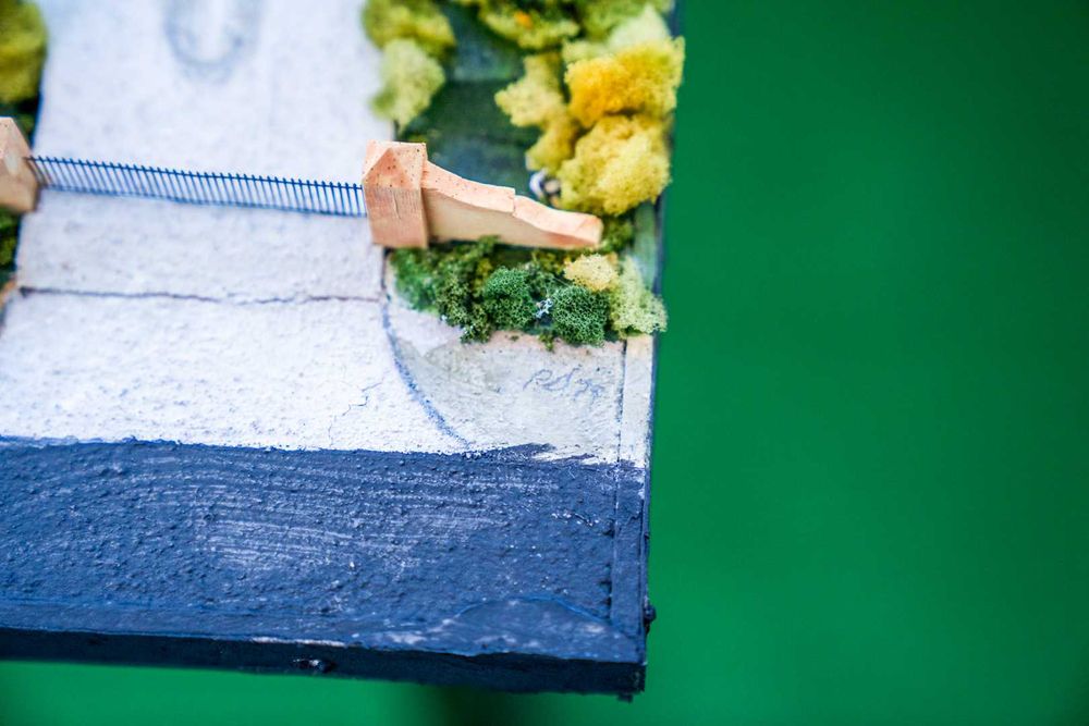 Maquete / Model of house in Qunita do Lago (Prime Designs 1999)