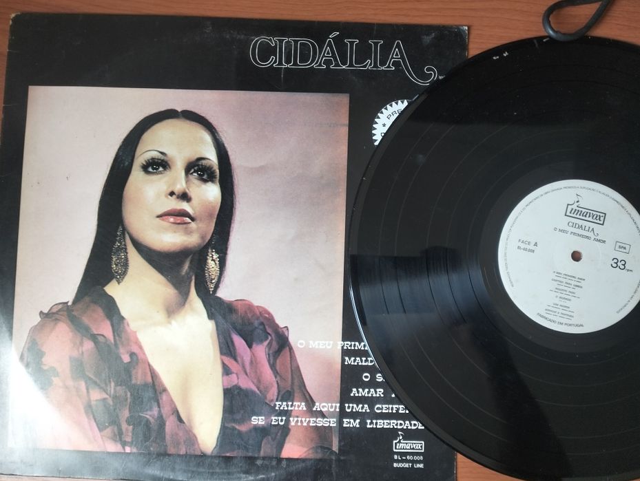 Disco de vinil LP Cidália